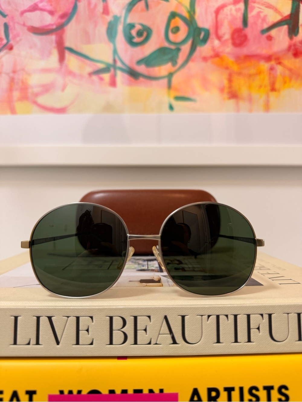 Le Specs Round Sunglasses